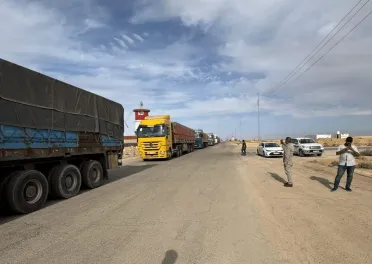 هيئة المنافذ العراقية تعلن انطلاق أول شحنة لتصدير الإسمنت العراقي إلى سوريا