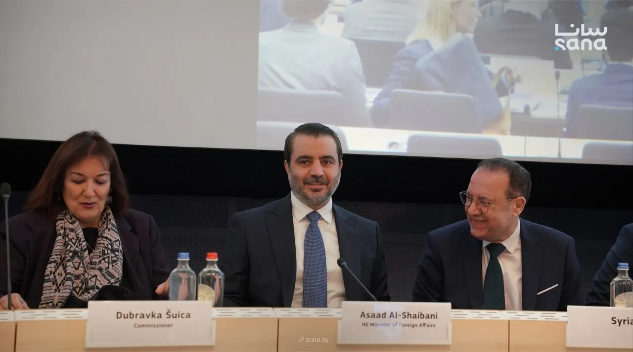 الشيباني من بروكسل: سوريا الجديدة تسعى لشراكات حقيقية مع أوروبا تقوم على الاستقرار والمصلحة المتبادلة