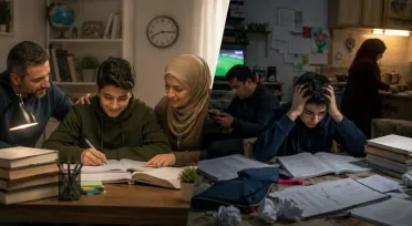 الأسرة خلال الامتحانات: تفاوت في المتابعة ينعكس على تجربة الطلاب