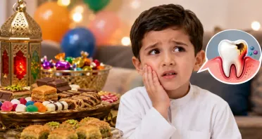 الإفراط في الحلويات خلال العيد وانعكاسه على صحة أسنان الأطفال