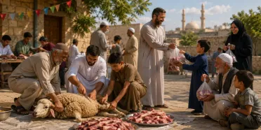 الأضحية في عيد الأضحى: طقس ديني يعكس التكافل الاجتماعي