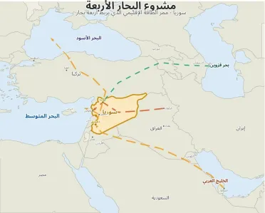 دراسة دولية: سوريا مرشحة لتصبح عقدة الطاقة الأهم بين الخليج وأوروبا