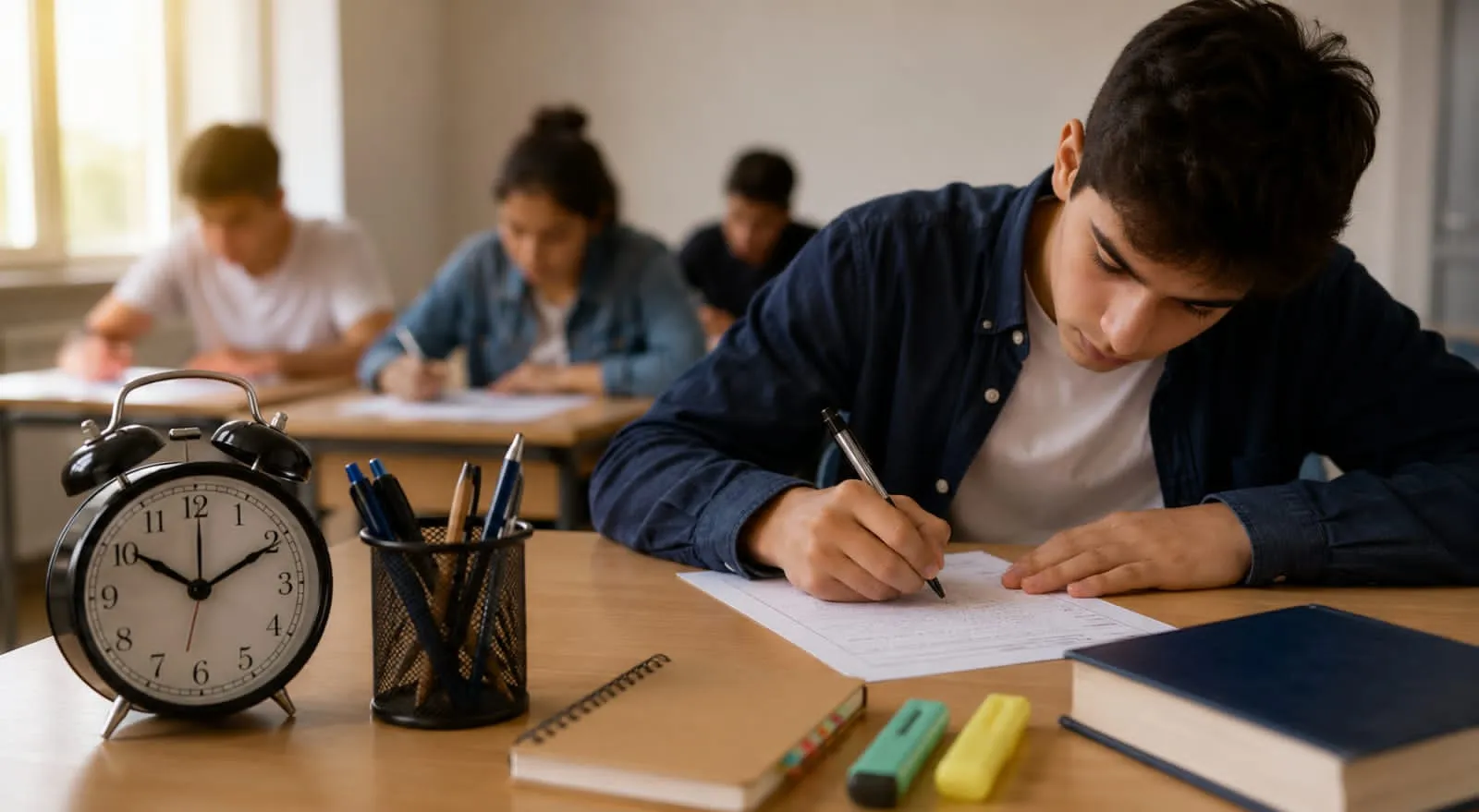 إدارة الوقت داخل الامتحان وأثرها على أداء الطلاب