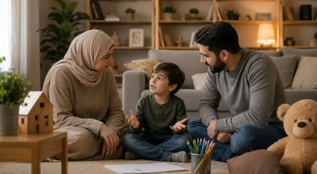 خصوصية الأسرة في تربية الأطفال: كيف نعلّم الطفل الحدود دون أن نخيفه أو نمنعه من التعبير؟