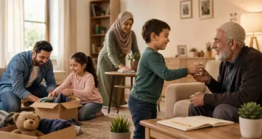 بين التوجيه والقدوة… كيف يتعلم الطفل القيم الإنسانية؟