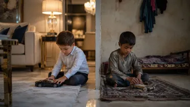 الفروقات المادية في نظر الأطفال… كيف يتعامل الأهل؟