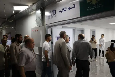 منحة بمليون دولار تدعم مستشفى تدمر بالتزامن مع افتتاح قسم غسيل الكلى