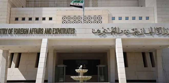 الخارجية السورية تدين الغارات الإسرائيلية على مطار أبو الظهور