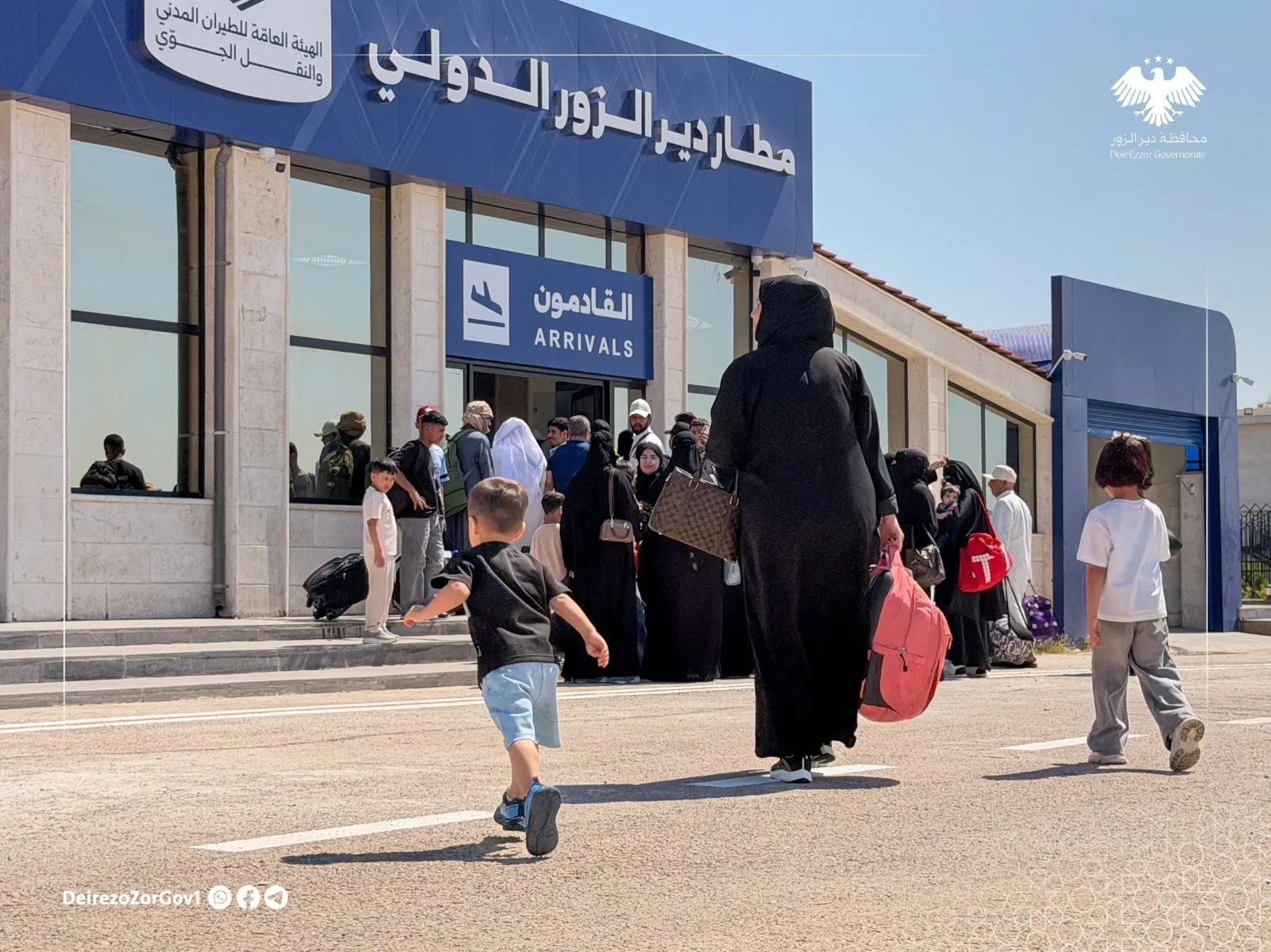 دير الزور تستعيد بوابتها الجوية.. أول رحلة مباشرة من أوروبا تدشن مرحلة جديدة في حركة الطيران السورية