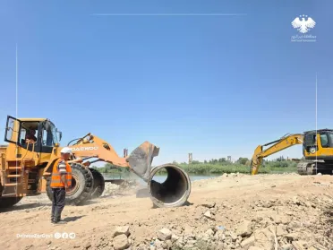 رفع تدريجي لتدفقات سد كديران وتحذيرات من ارتفاع منسوب نهر الفرات في دير الزور