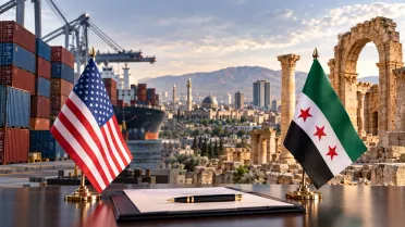 إزالة سوريا من مجموعة «E:1» والتفاوض على اتفاقية تجارة واستثمار مع الولايات المتحدة