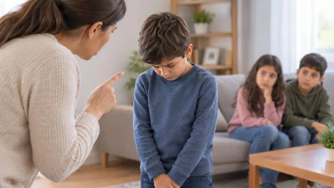 توبيخ الطفل أمام الآخرين.. حين يتحول تصحيح الخطأ إلى إحراج