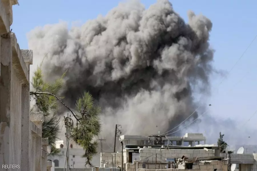 مجزرة في البوكمال جراء غارات جوية استهدفت المدنيين