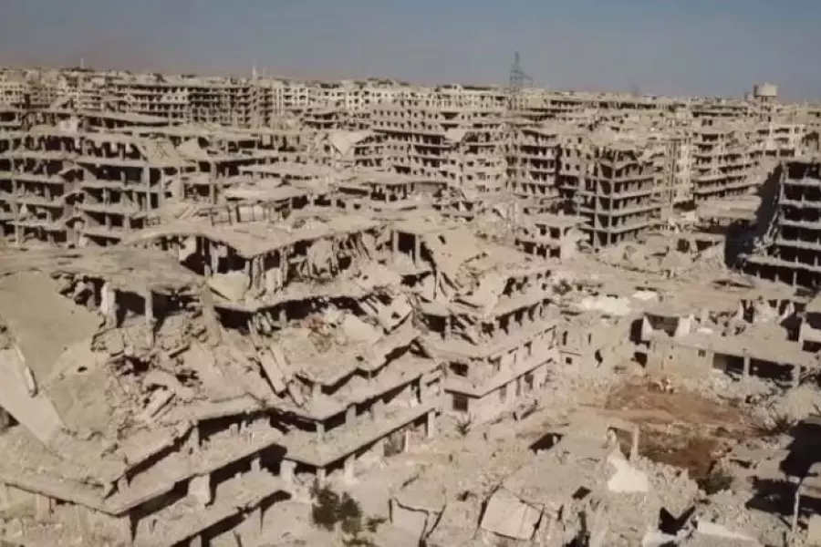 تأثير العمارة على الحرب السورية