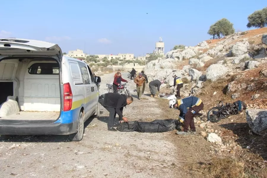 شهيدان من المكون الدرزي بقصف جوي روسي على قرى جبل السماق بإدلب