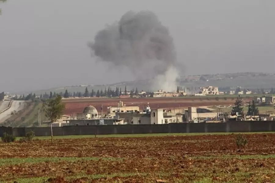 مجزرة بقصف جوي روسي على قرية جدرايا بريف إدلب