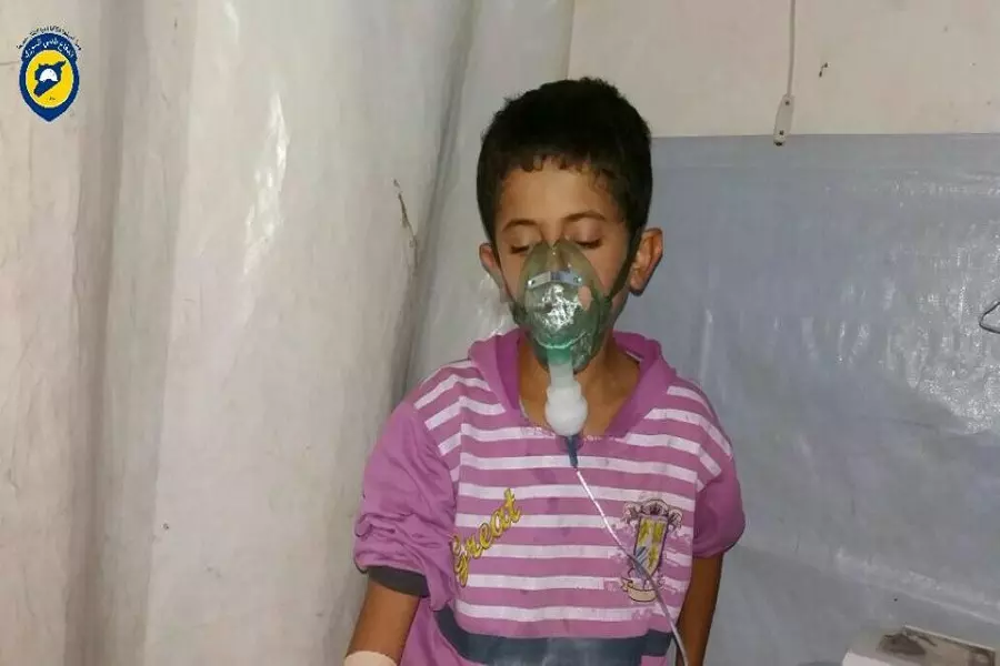 غاز الكلور السام مرة أخرى.. 32 حالة إختناق في خان العسل بحلب