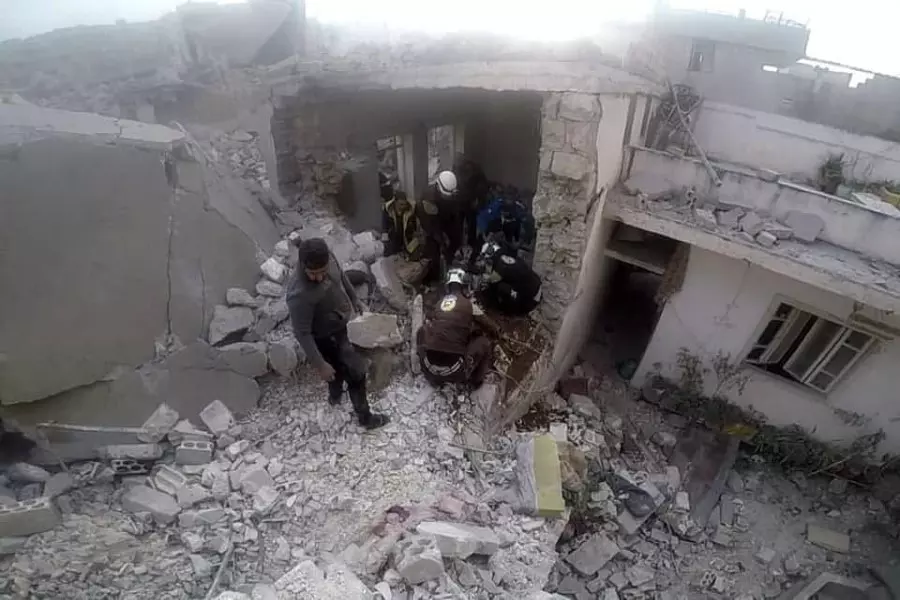 مجزرة بقصف روسي في شلخ وحصيلة شهداء إدلب 12 مدنياً