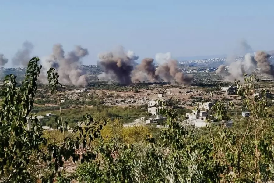 تصعيد مابعد الاجتماع .. قصف صاروخي عنيف يطال قرى وبلدات ريف إدلب