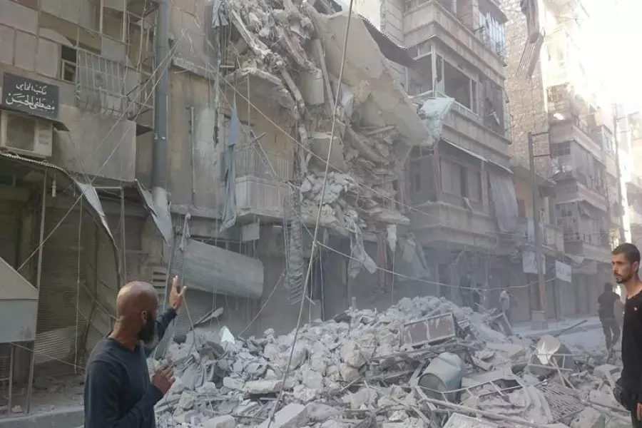 بعد توقف نزيف الدماء لساعات ... الحربي الروسي يعاود استهداف حلب ويوقع شهداء وجرحى