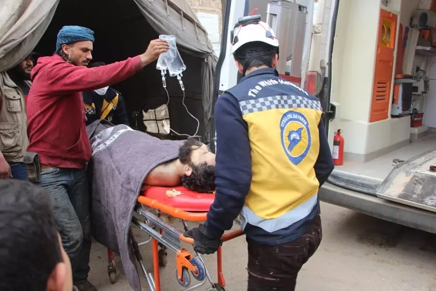 شهيدان وجرحى بقصف مدفعي لقوات الأسد طال سوقاً شعبياً في آفس بريف إدلب
