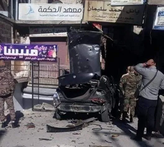 انفجار عبوة ناسفة بسيارة في حي "الورود" بدمشق