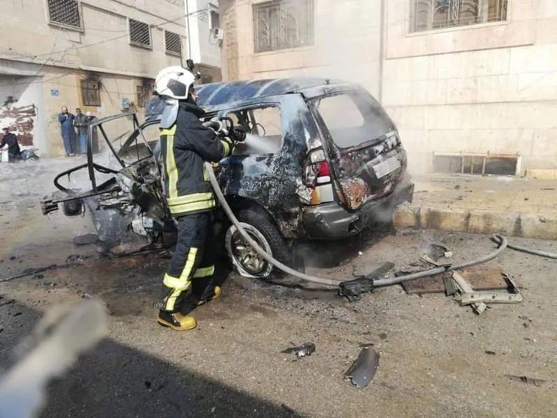 شهيد إثر انفجار عبوة ناسفة بمدينة الباب شرقي حلب