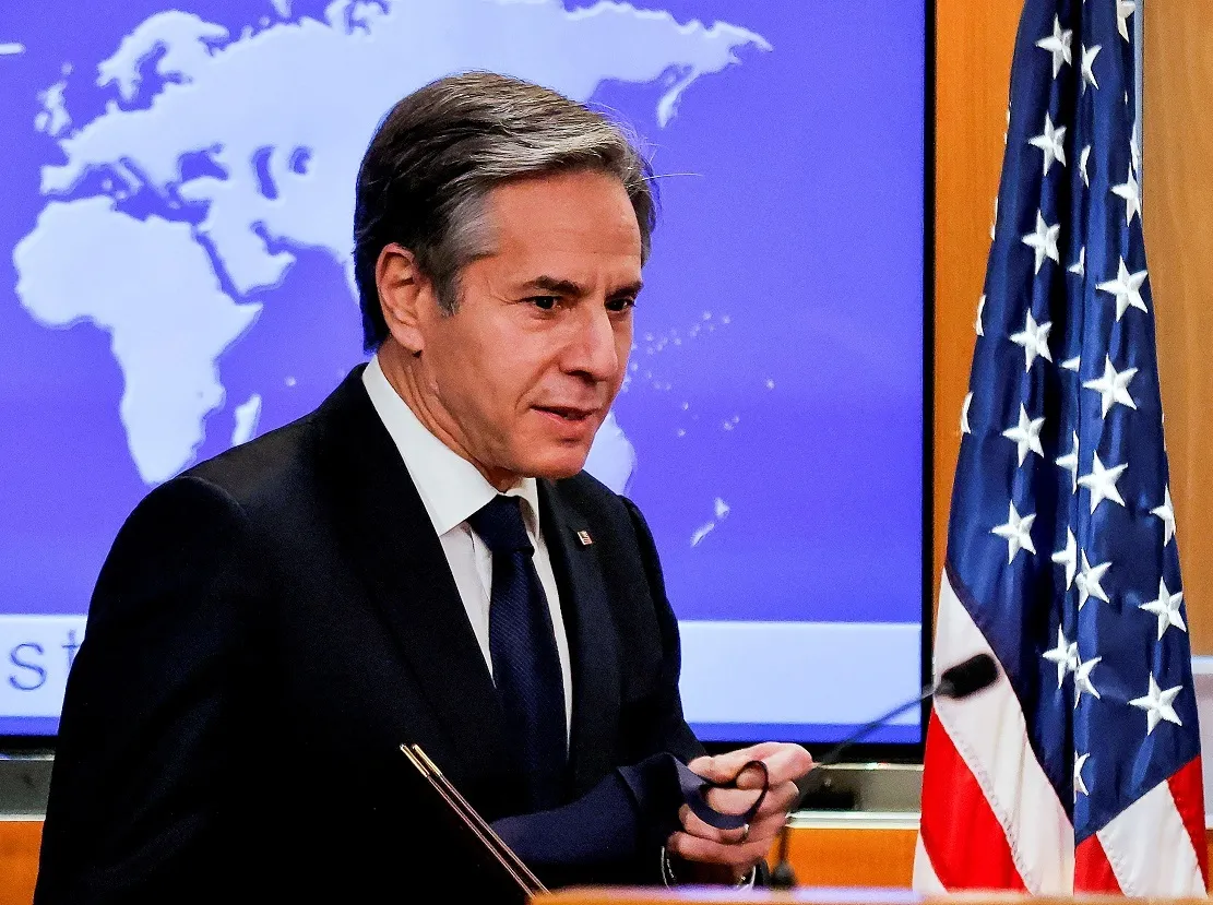 "بلينكن" يؤكد معارضة واشنطن لأي عملية تركية شرقي سوريا ويذكر أنقرة باتفاقية 2019