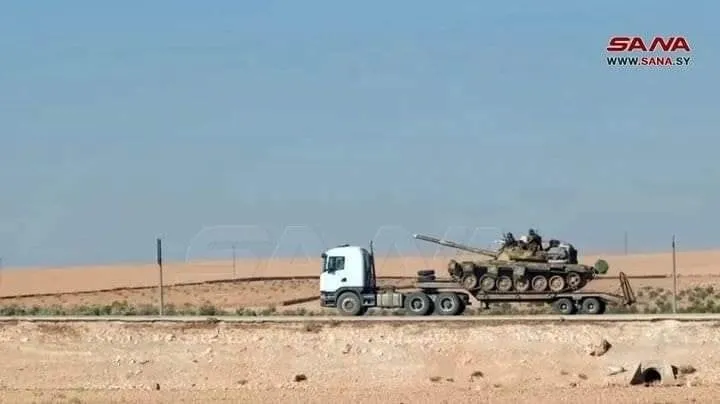 إعلام الأسد يروج لانتشار قواته بمناطق "قسد" ويزعم انسحاب الأخيرة لمسافة 30 كم