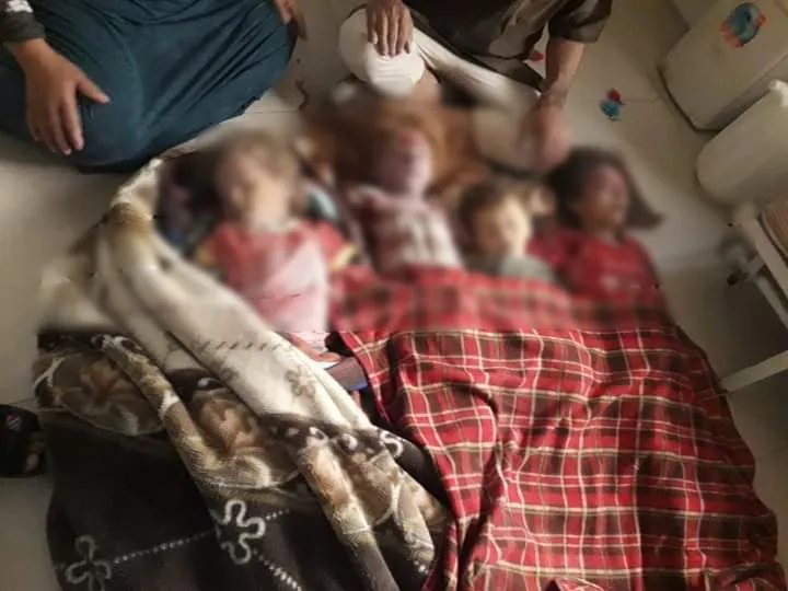 سبعة شهداء بينهم 5 أطفال حصيلة قصف الاحتلال الروسي لقرية الجديدة بإدلب